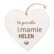 Coeur pour mamie - En bois
