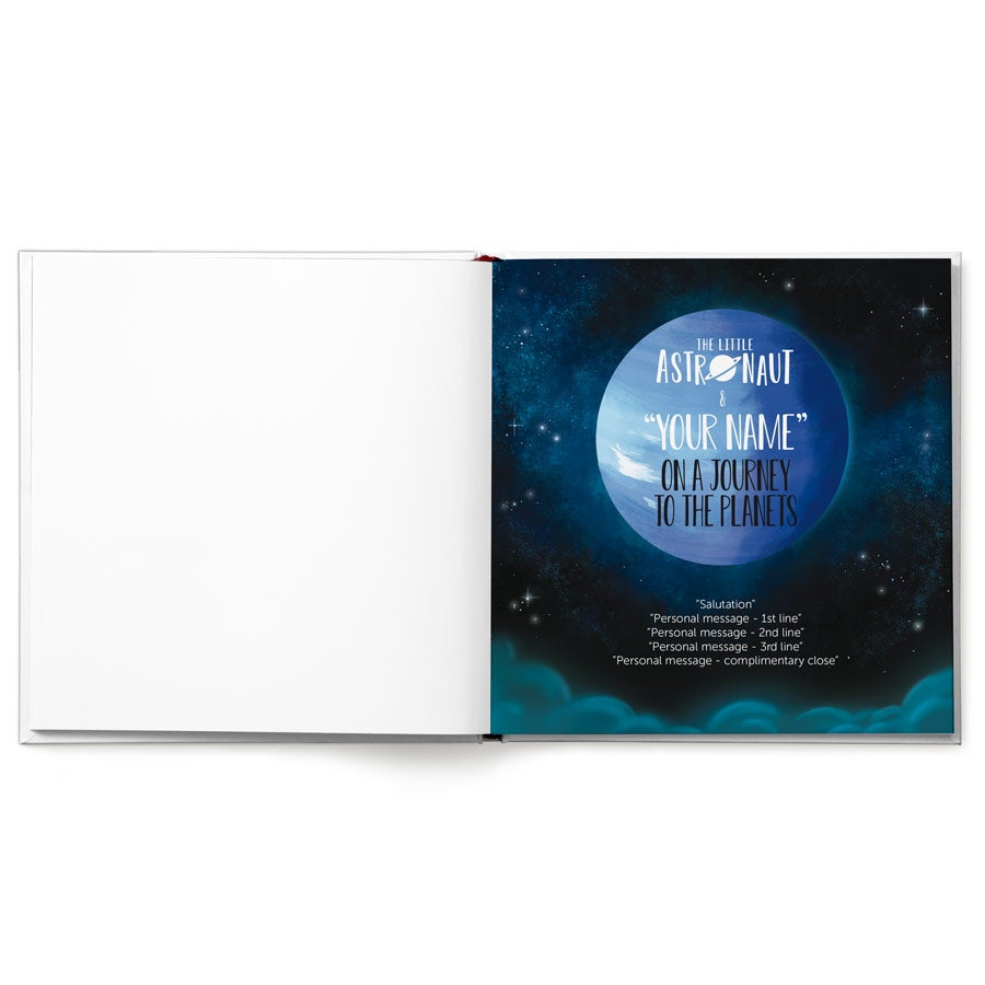 Personalised book - The Little Astronaut