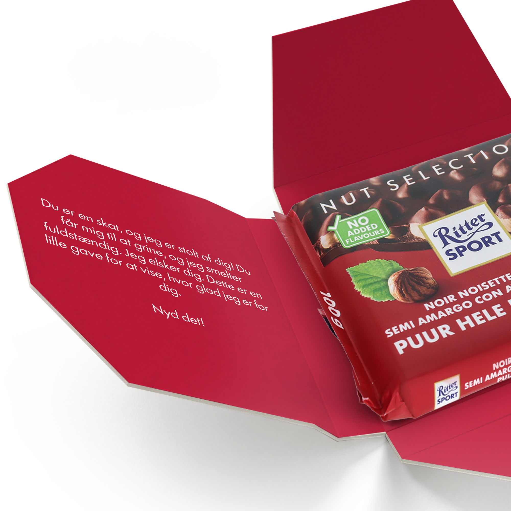 Personlig Ritter Sport chokolade