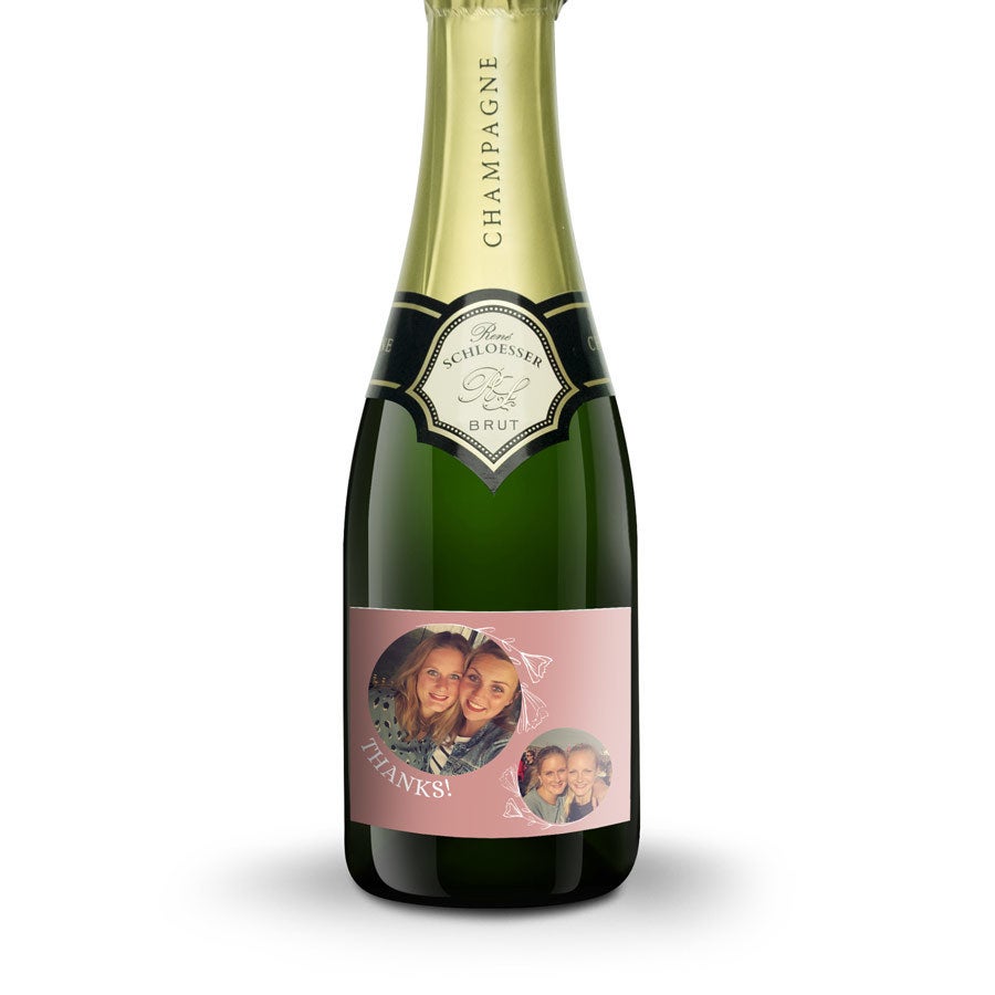 Champagne Personalizzato - René Schloesser (375ml)