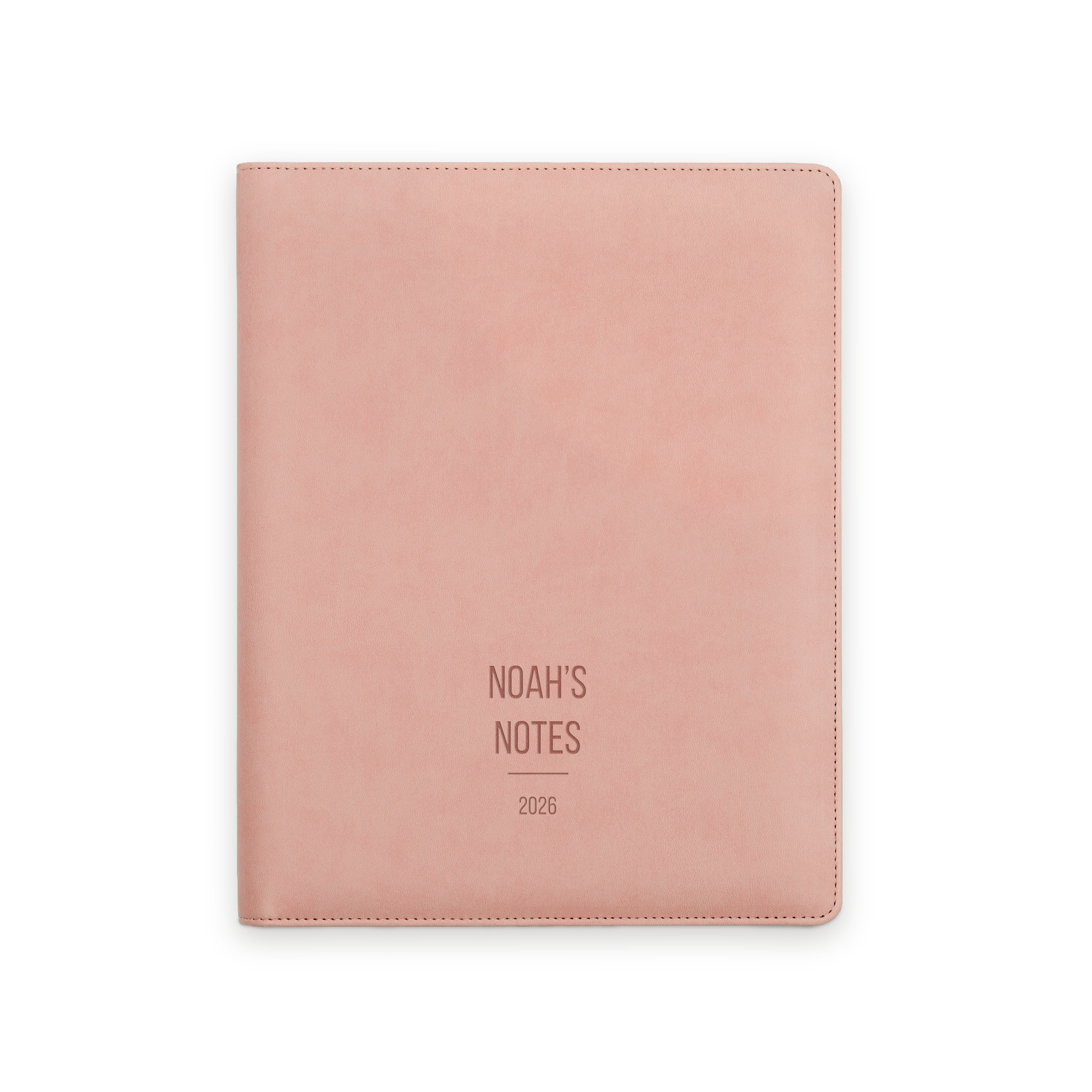 Custom vegan leather notepad holder