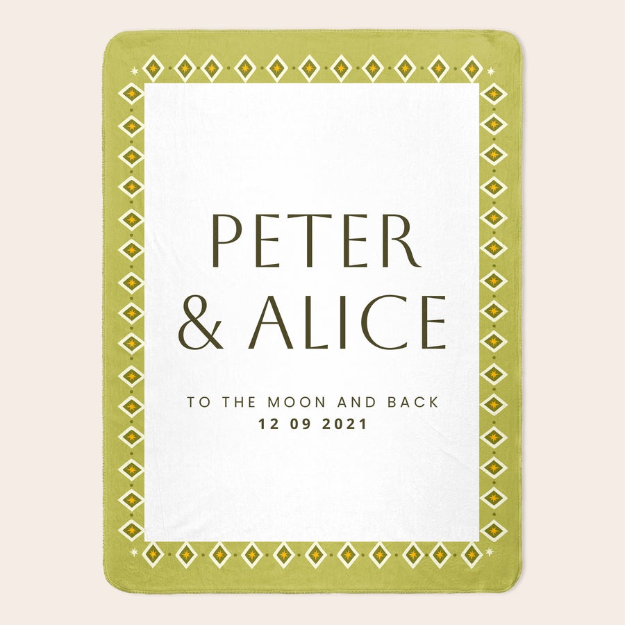 Coperta in pile con foto Coperta in pile con foto