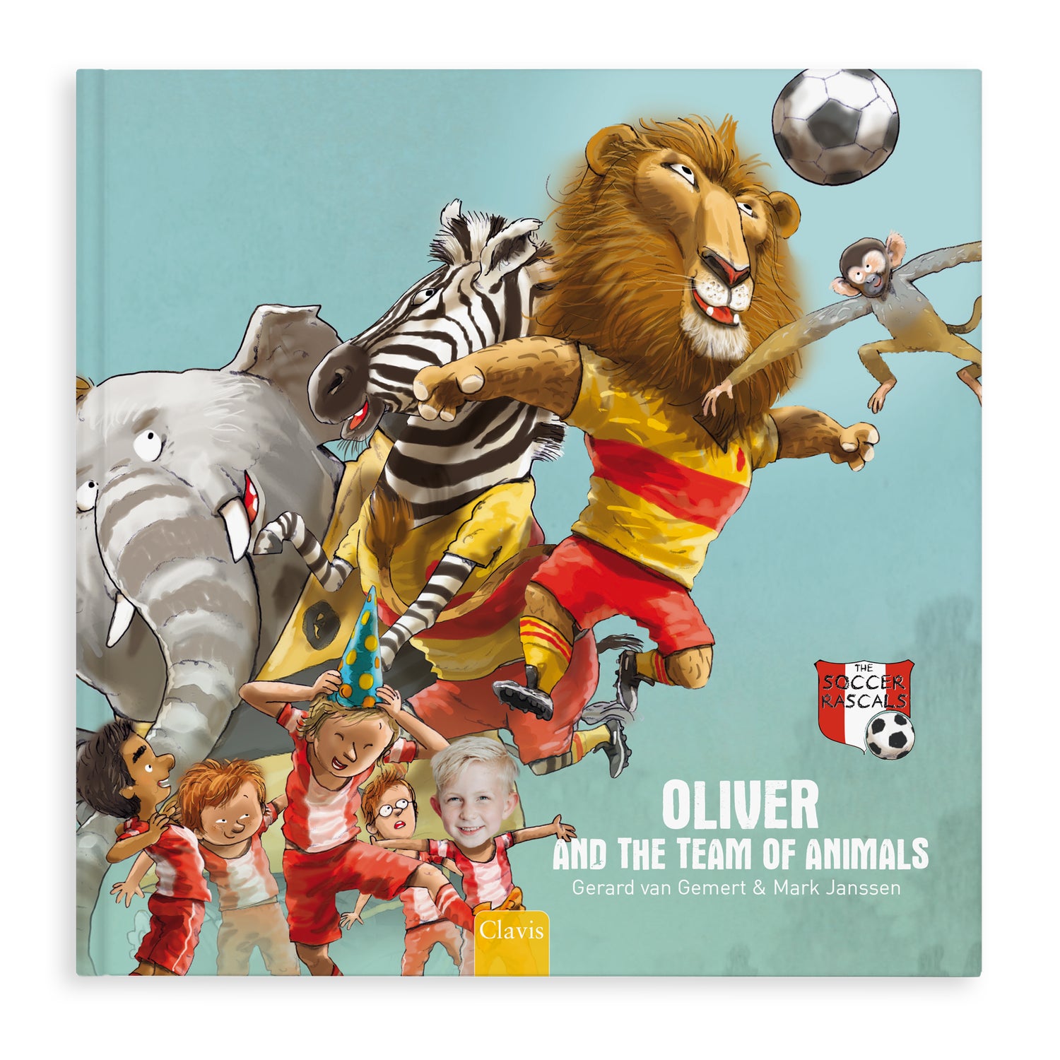 Personalised children's book - Your Animal Team - Softcover