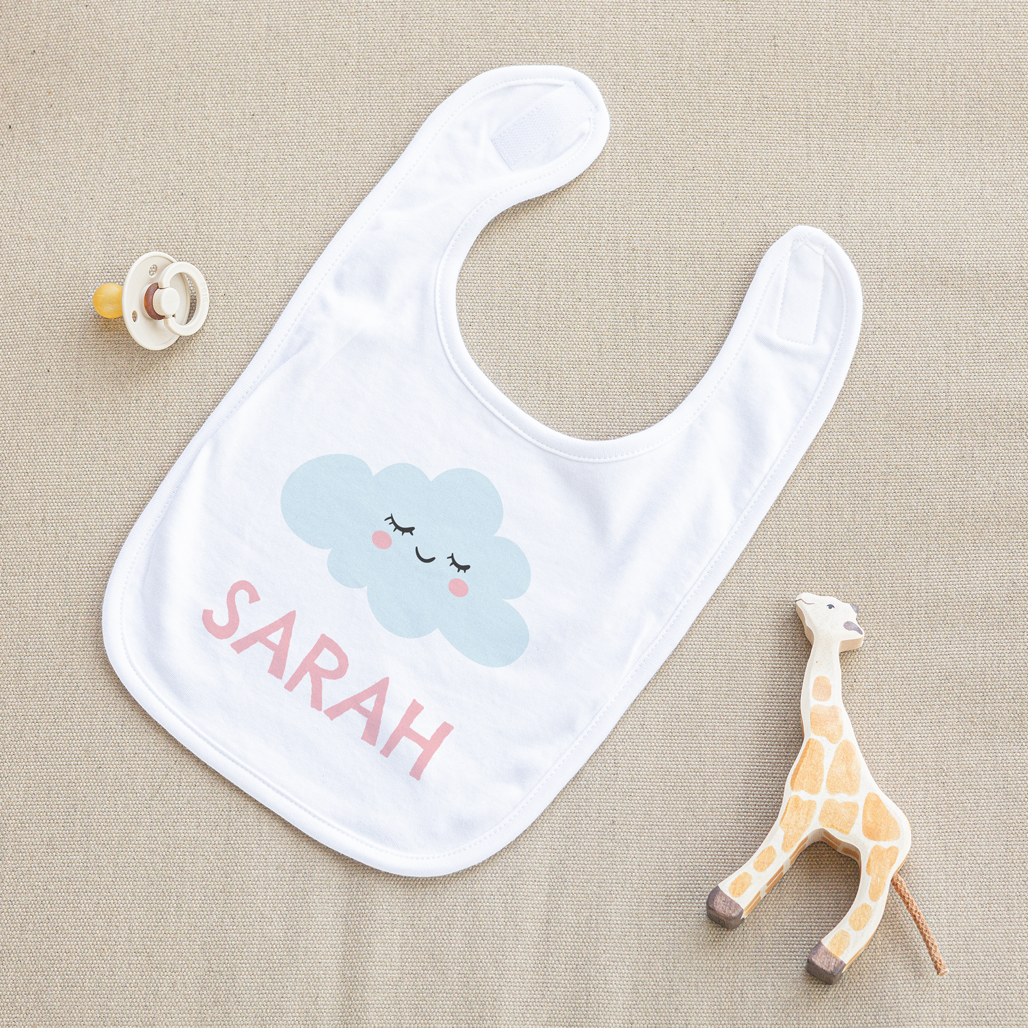 I love my Daddy bib for Baby with Fastener 1 x I love my Mummy 