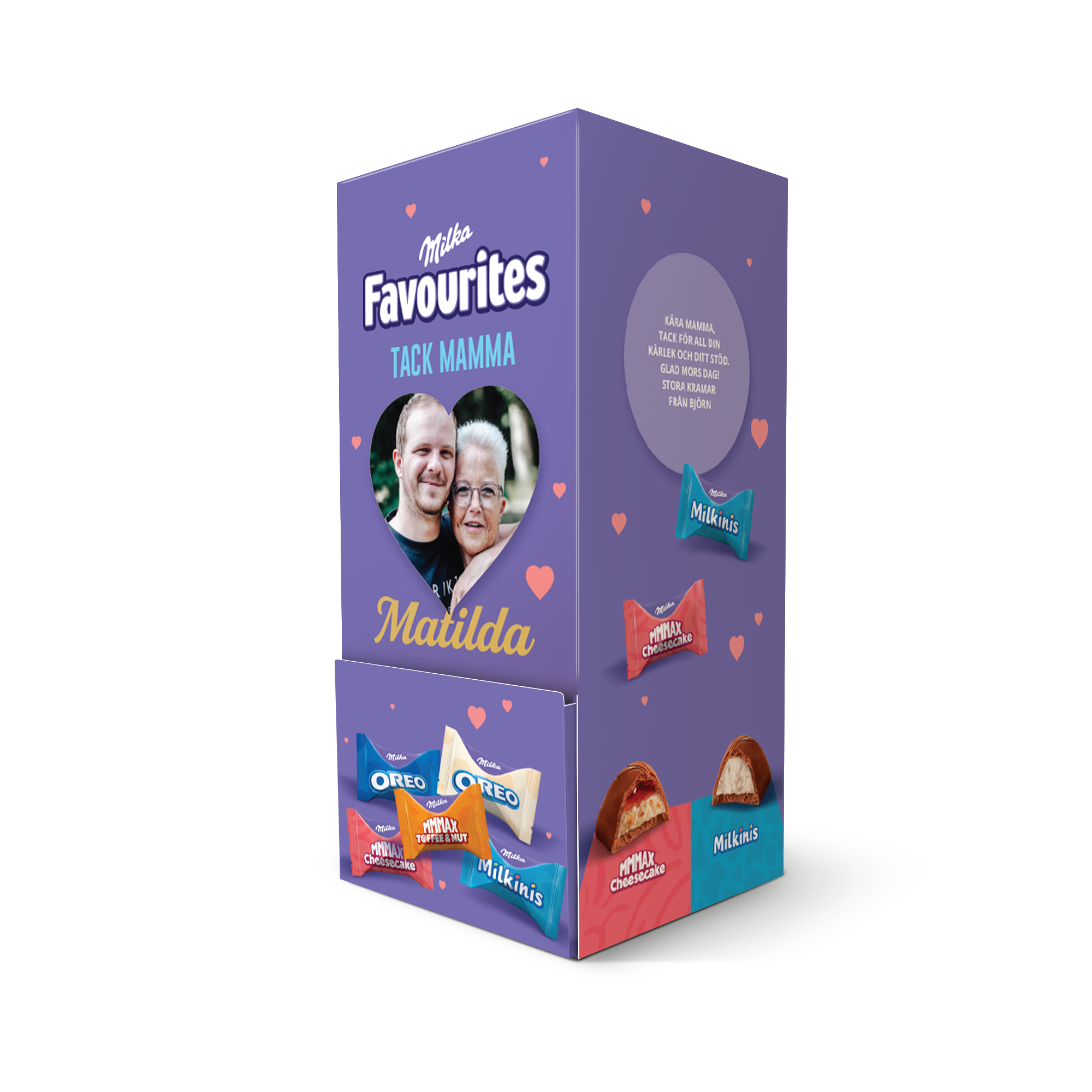 Milka Favourites chokladdispenser
