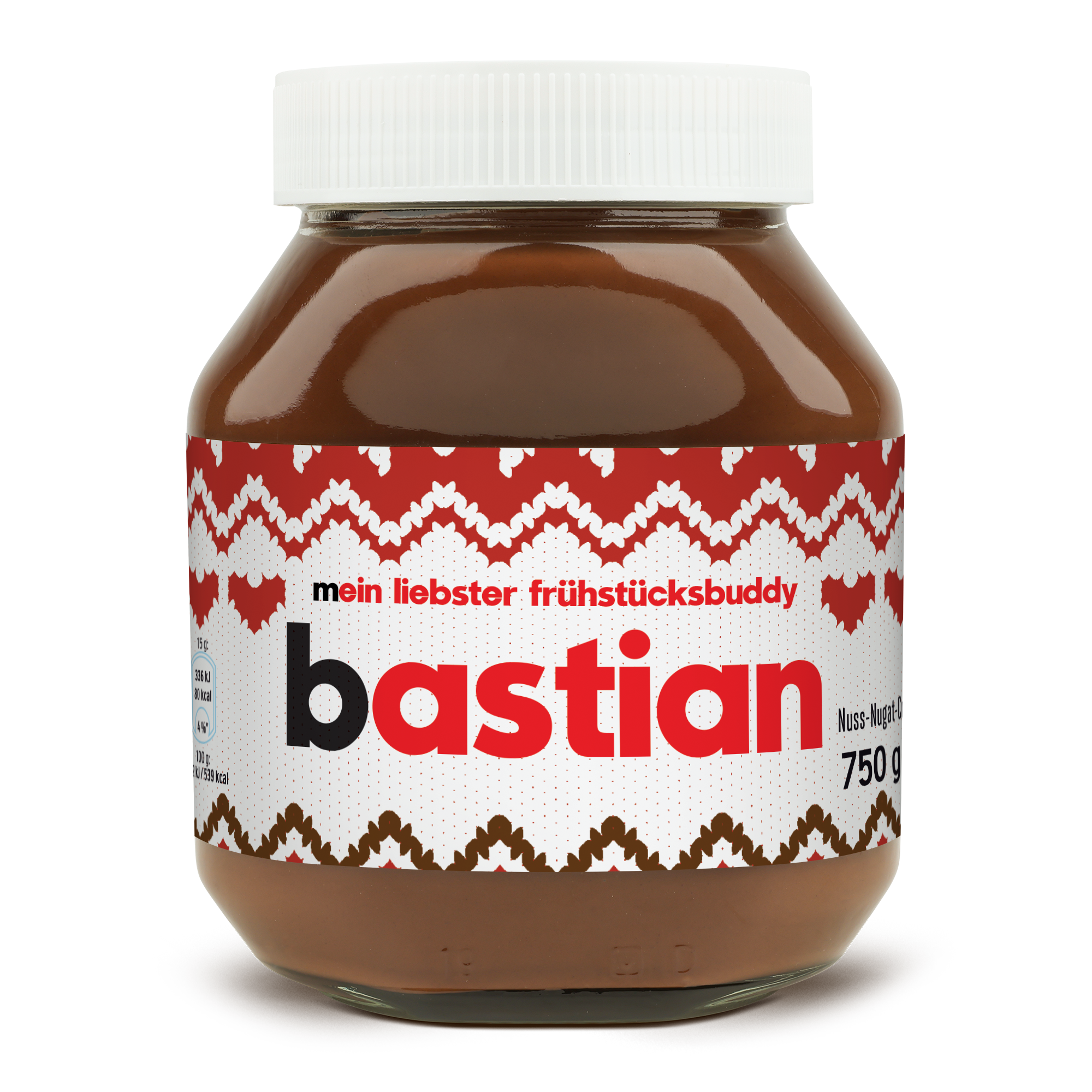 Personalisiertes nutella®-Glas