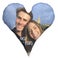 Fully printed photo pillow - Heart - Cotton (60 x 60)