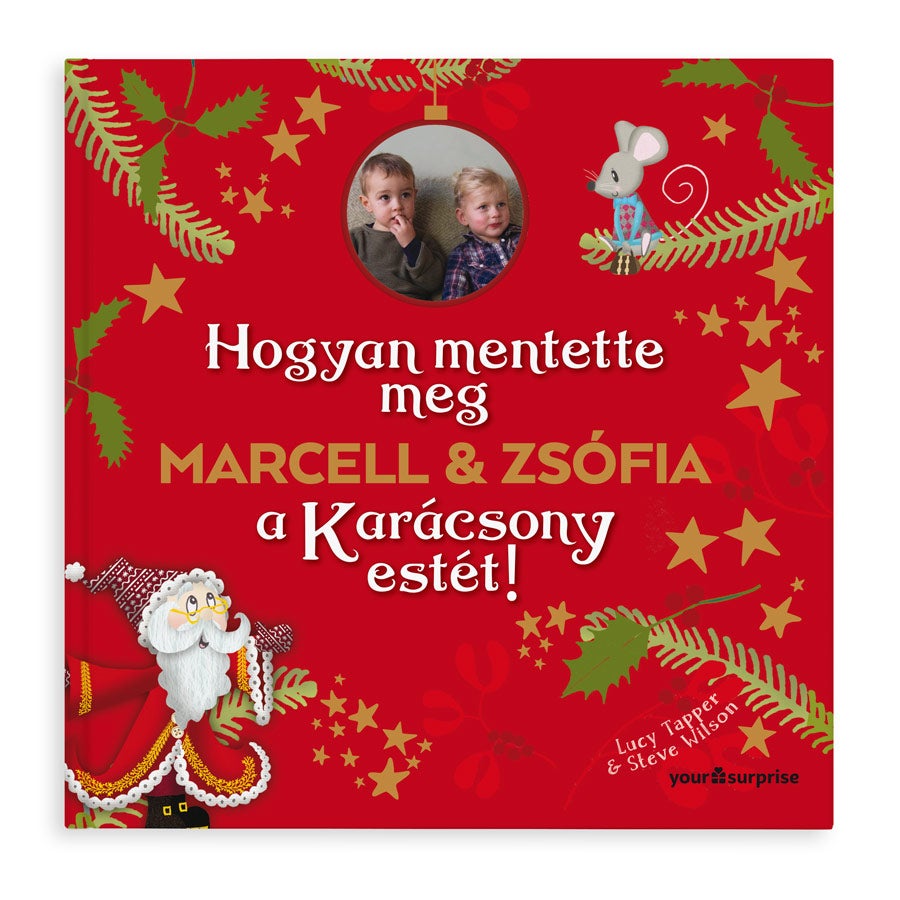 Személyre szabott könyv - Megmenteni a Karácsony Estét