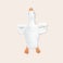 Personalised goose cuddly toy Personalised goose cuddly toy