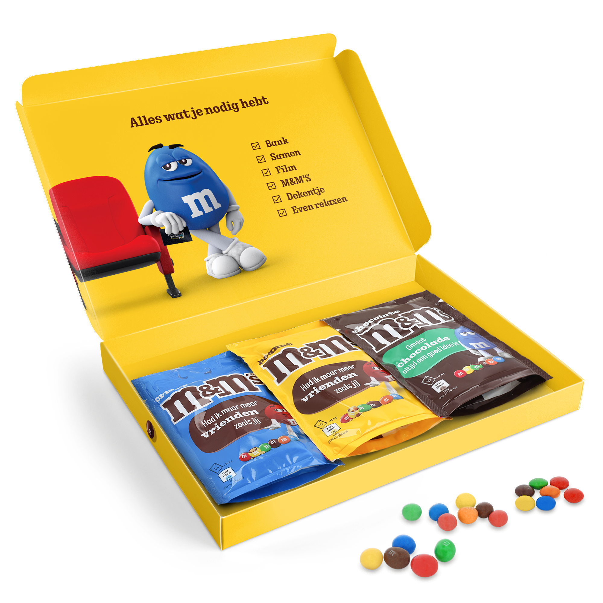 Gepersonaliseerde M&M's moviebox