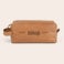 Engraved leather toiletry bag Engraved leather toiletry bag