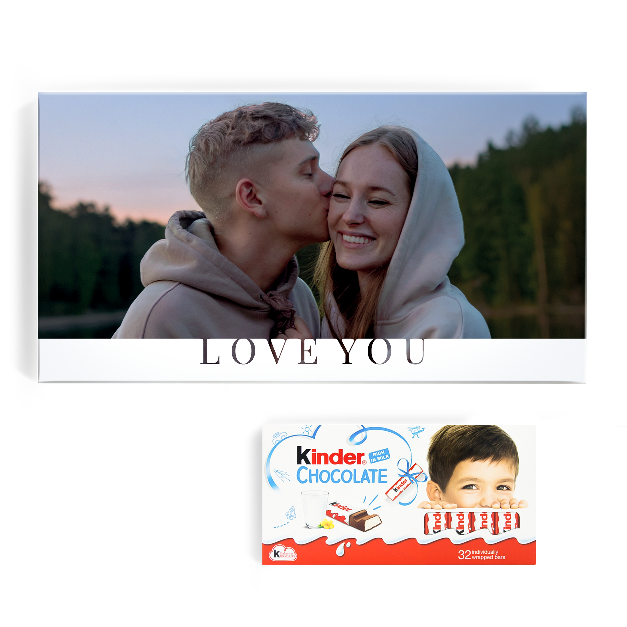 Spersonalizowana czekolada kinder