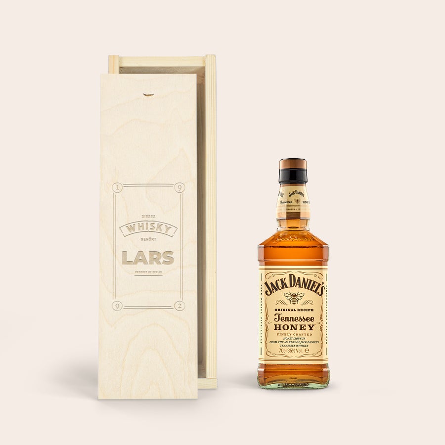 Whisky Jack Daniels Honey Bourbon personalisieren Whisky Jack Daniels Honey Bourbon personalisieren