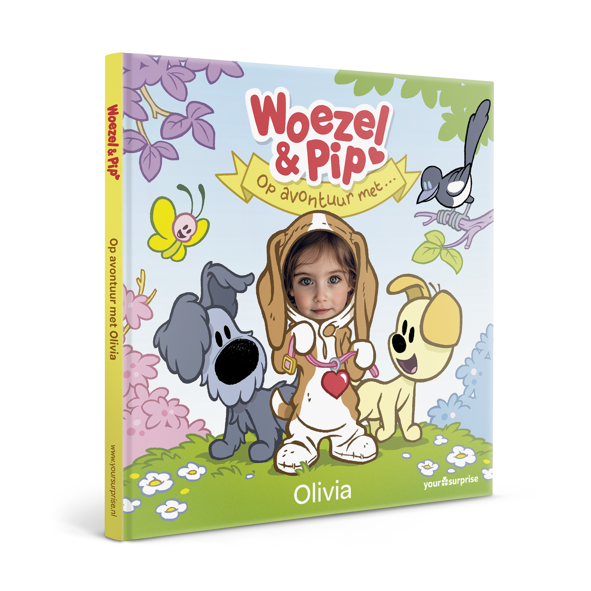 Gepersonaliseerd kinderboek - Woezel & Pip 'op Avontuur met'