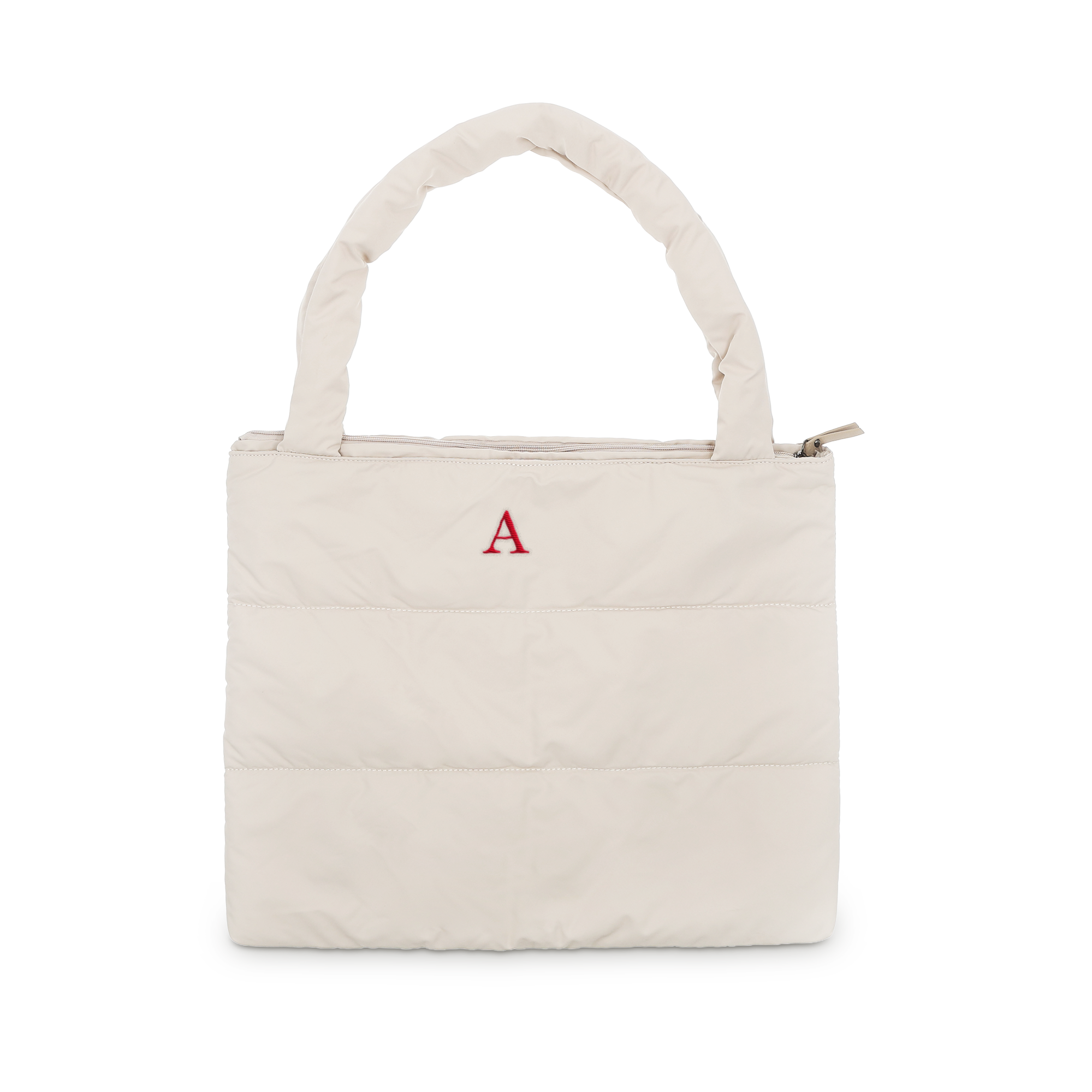 Personalised puffer bag