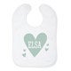 Baby bib - White