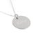 Collier prénom argent - Pendentif rond - Délicat