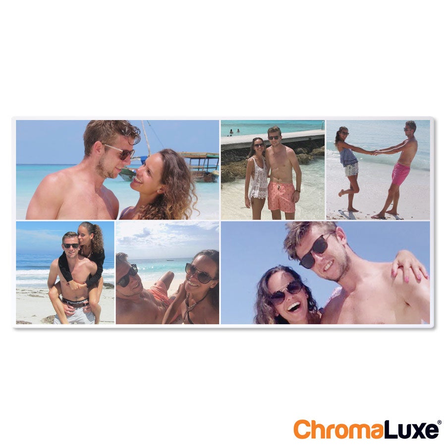 Aluminiowe odbitki - białe (Chromaluxe)