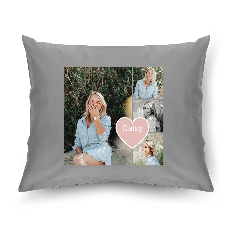 Coussin d'amour personnalisé