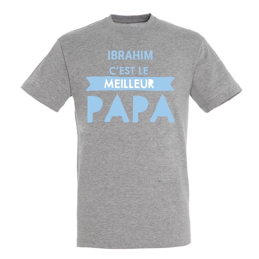 T-shirt personnalisé Fête des Pères