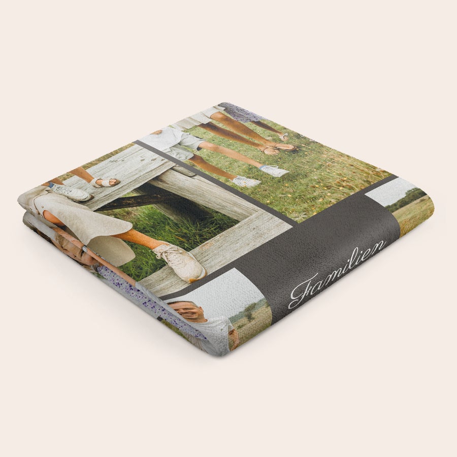 Personligt badehåndklæde – 100 x 180 cm Personligt badehåndklæde – 100 x 180 cm