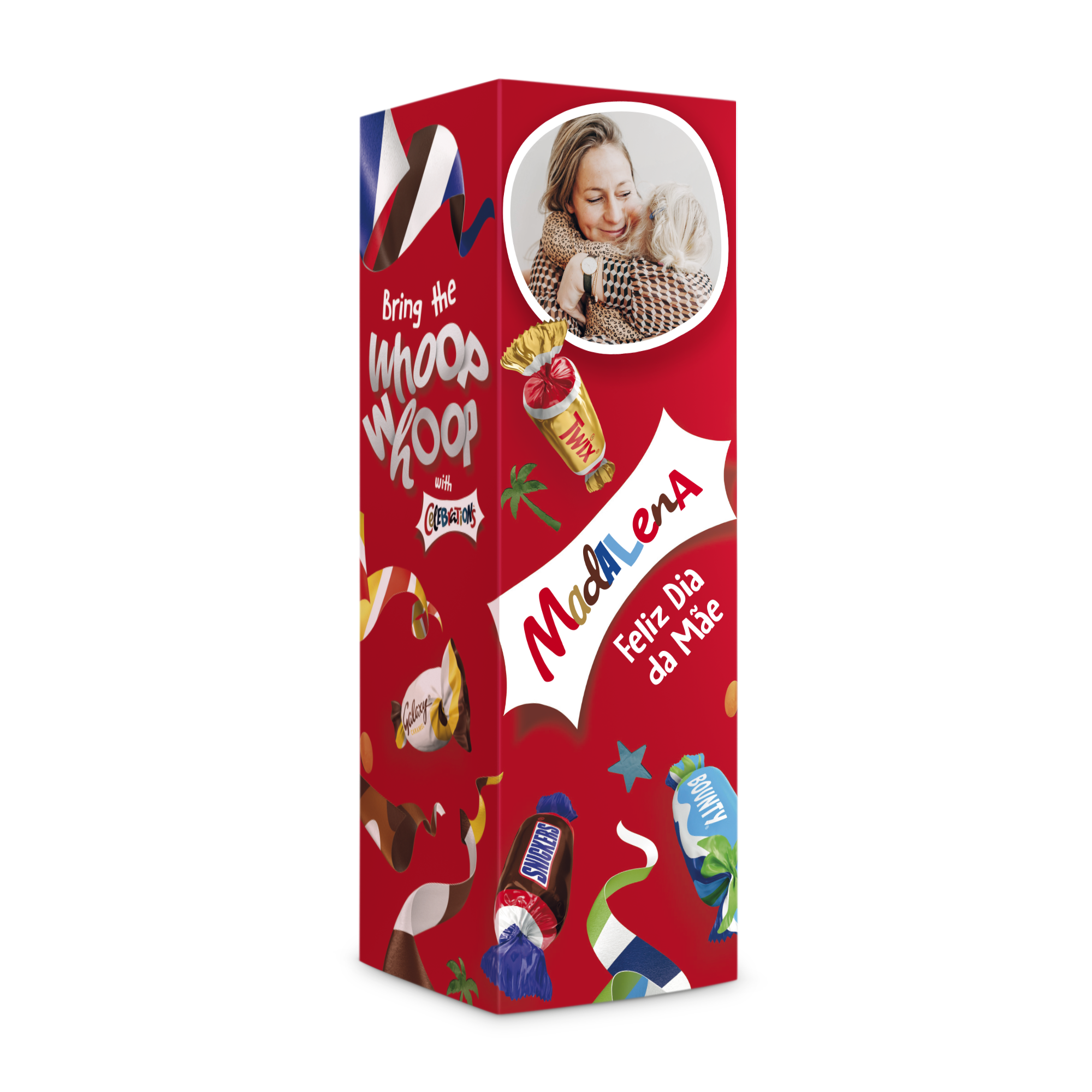 Chocolates Celebrations personalizados