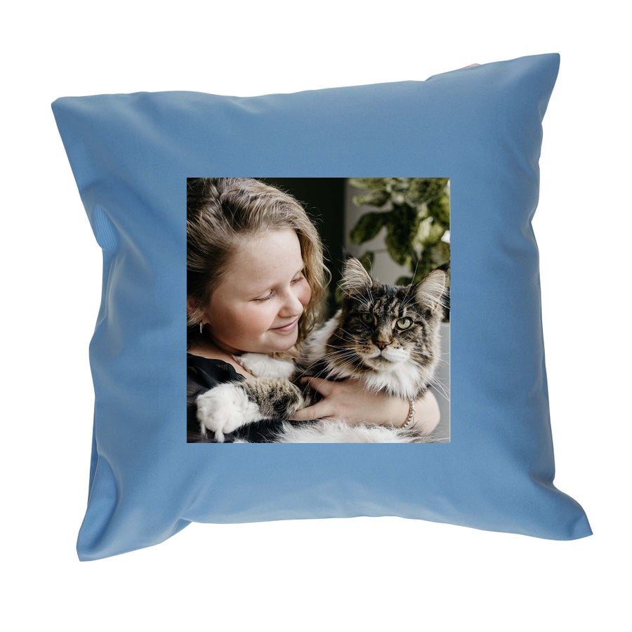 Personalised Cushion - Small - Blue
