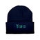 Hímzett beanie - Navy