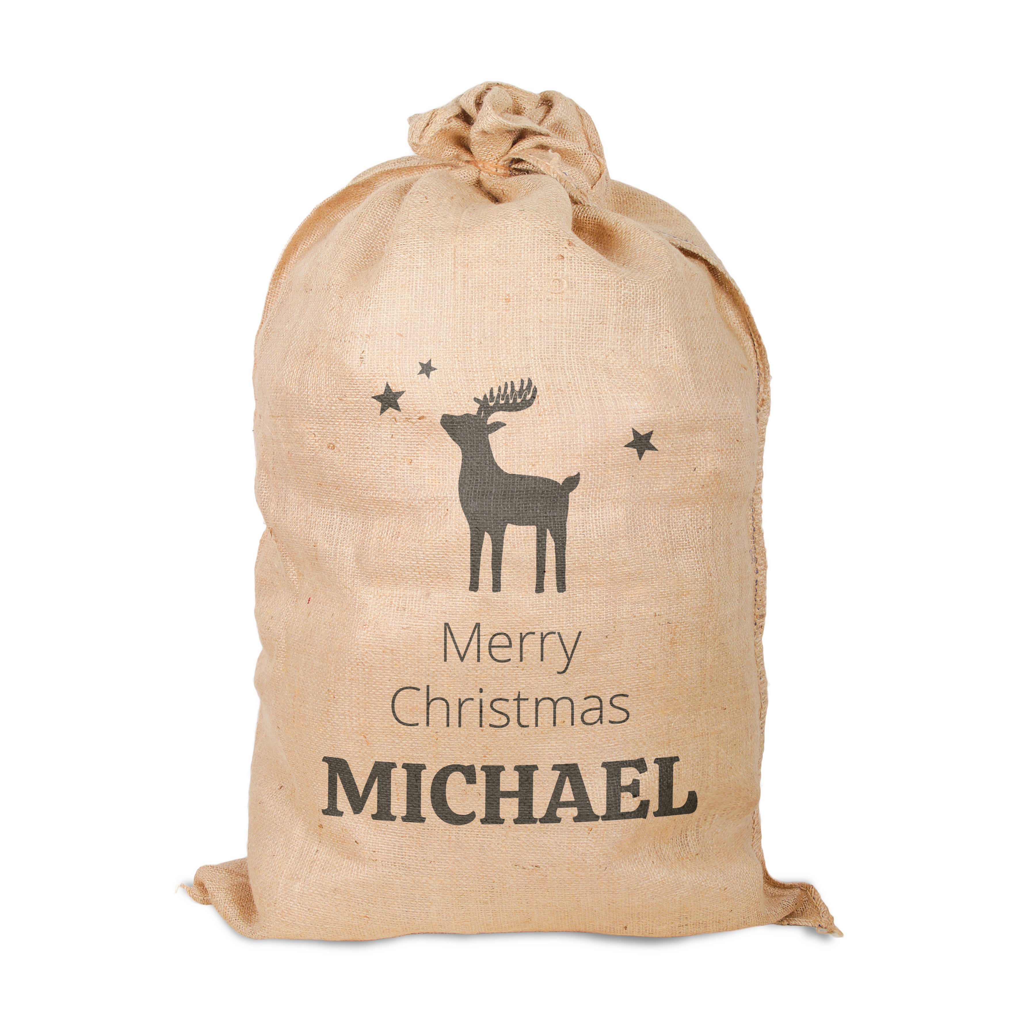 Personalised Christmas sack