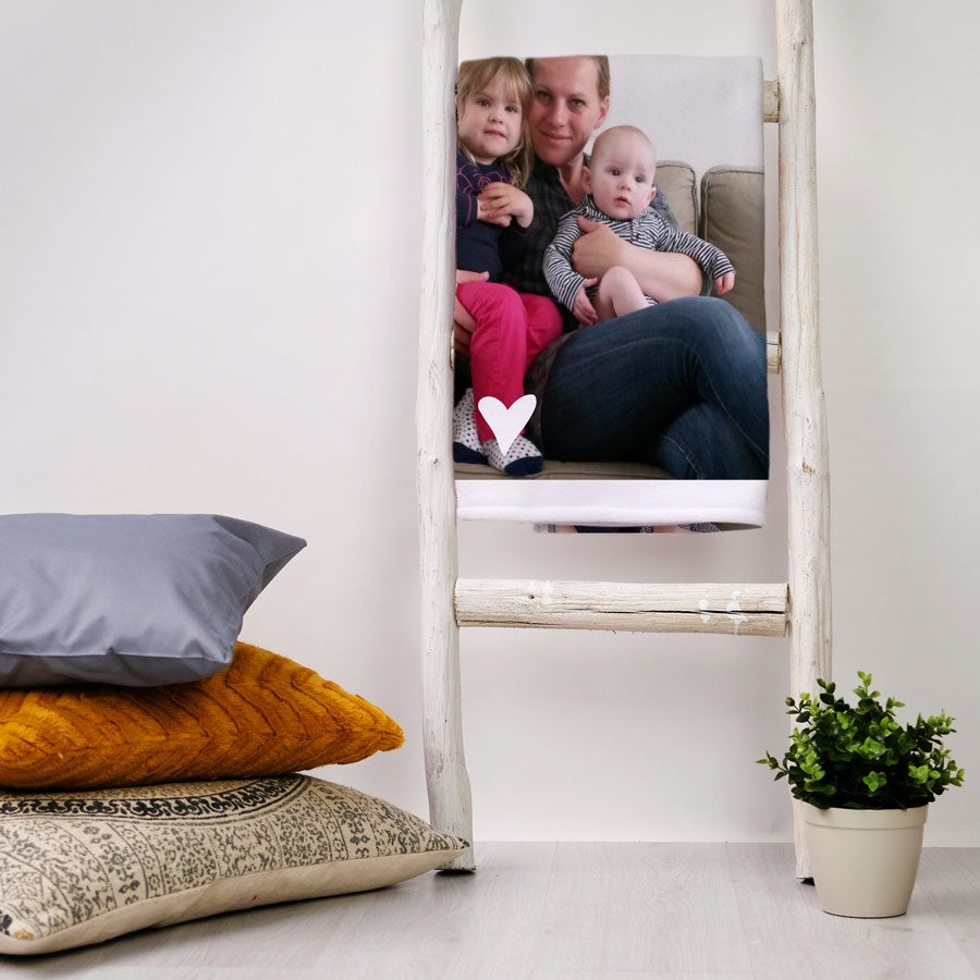 Moederdag fleece deken - 120 x 190 cm