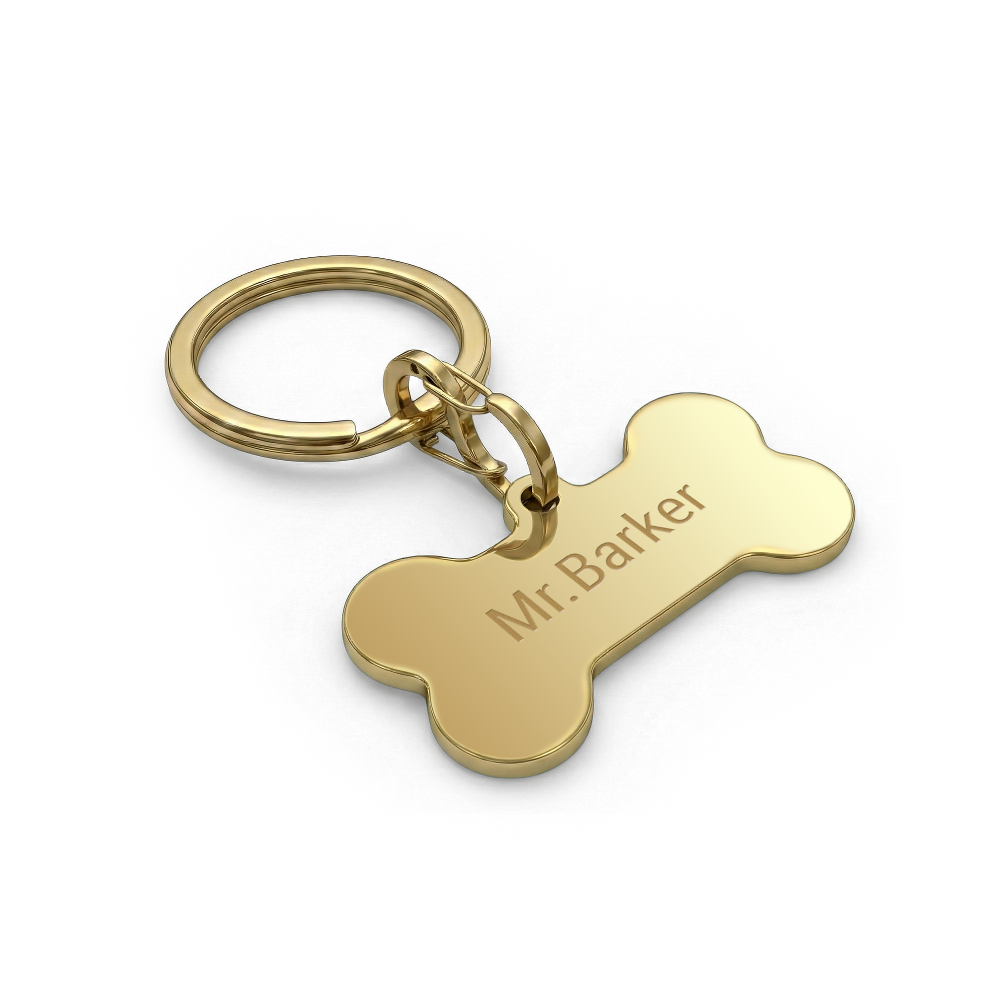 Engraved keyring