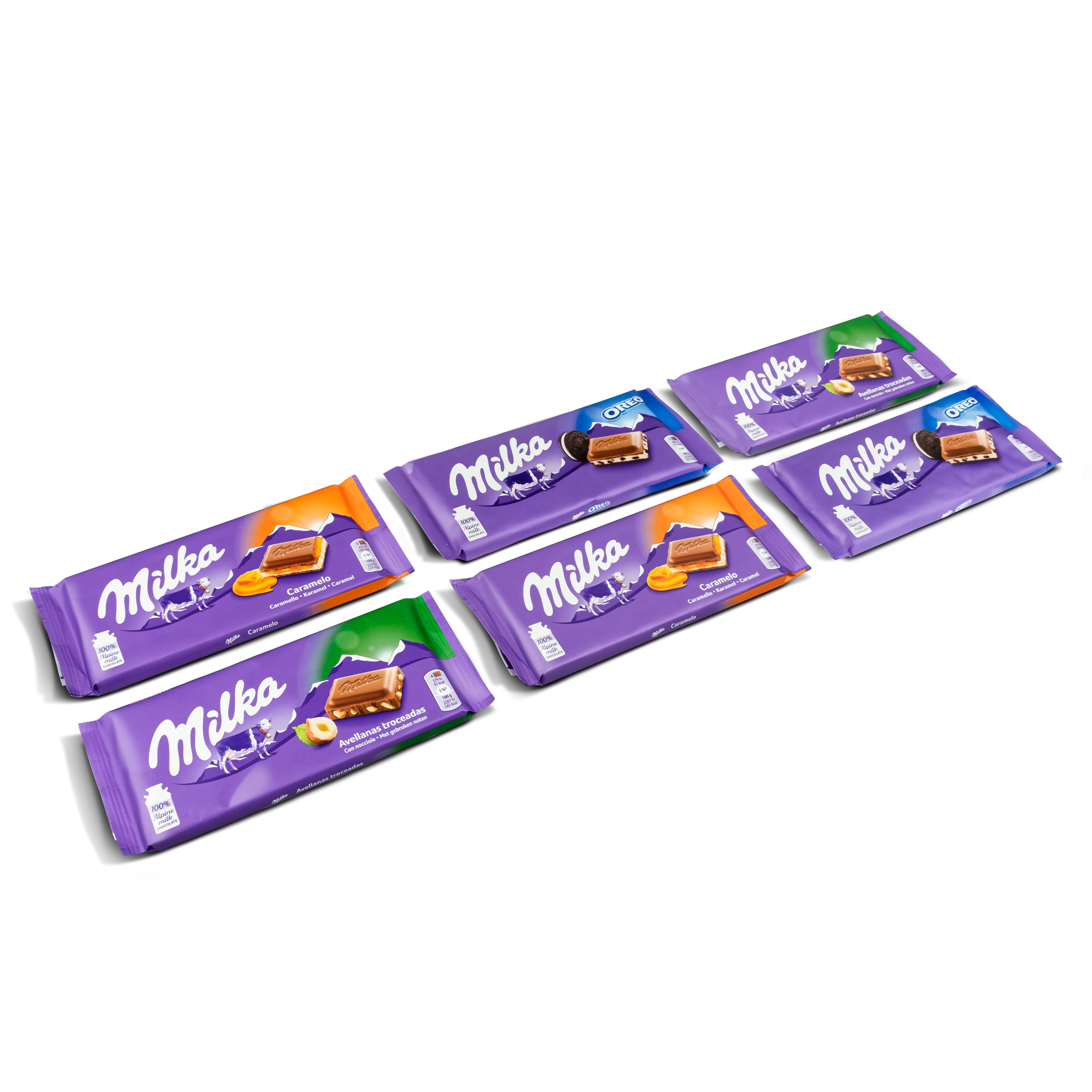 Mega Milka reep met naam en foto bedrukken