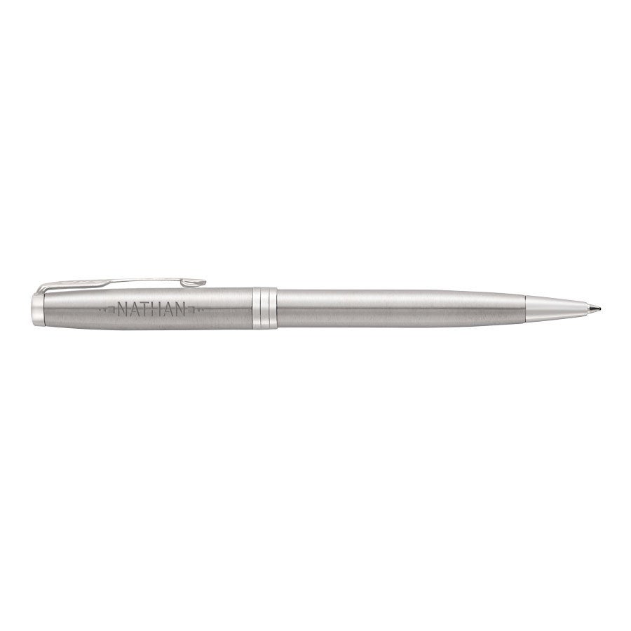 Parker - Sonnet Steel - caneta gravada