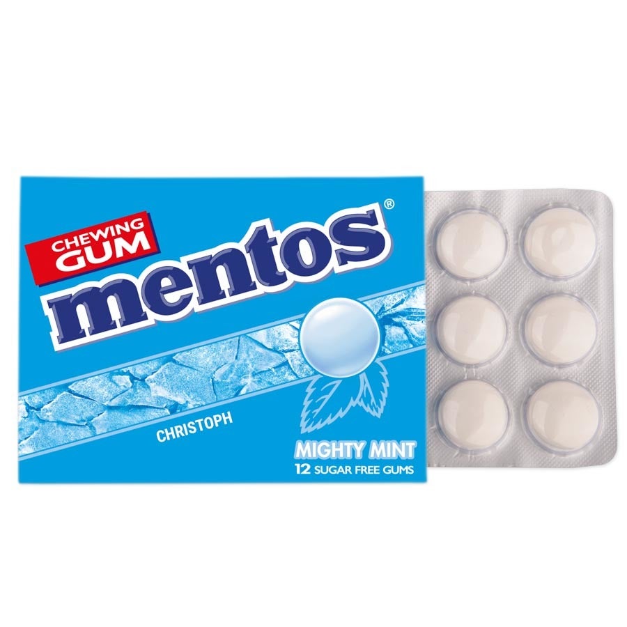 Mentosin purukumi - 24 pakkausta