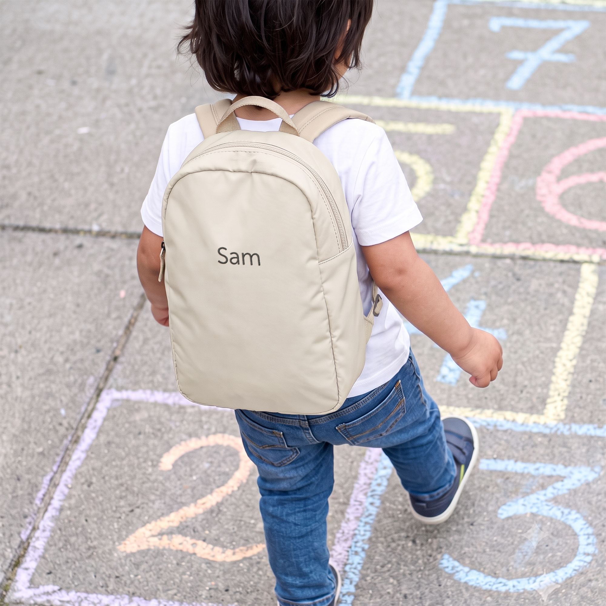 Personalised kids backpack - Embroidered