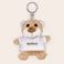 Personalised key ring - Teddy bear plush Personalised key ring - Teddy bear plush