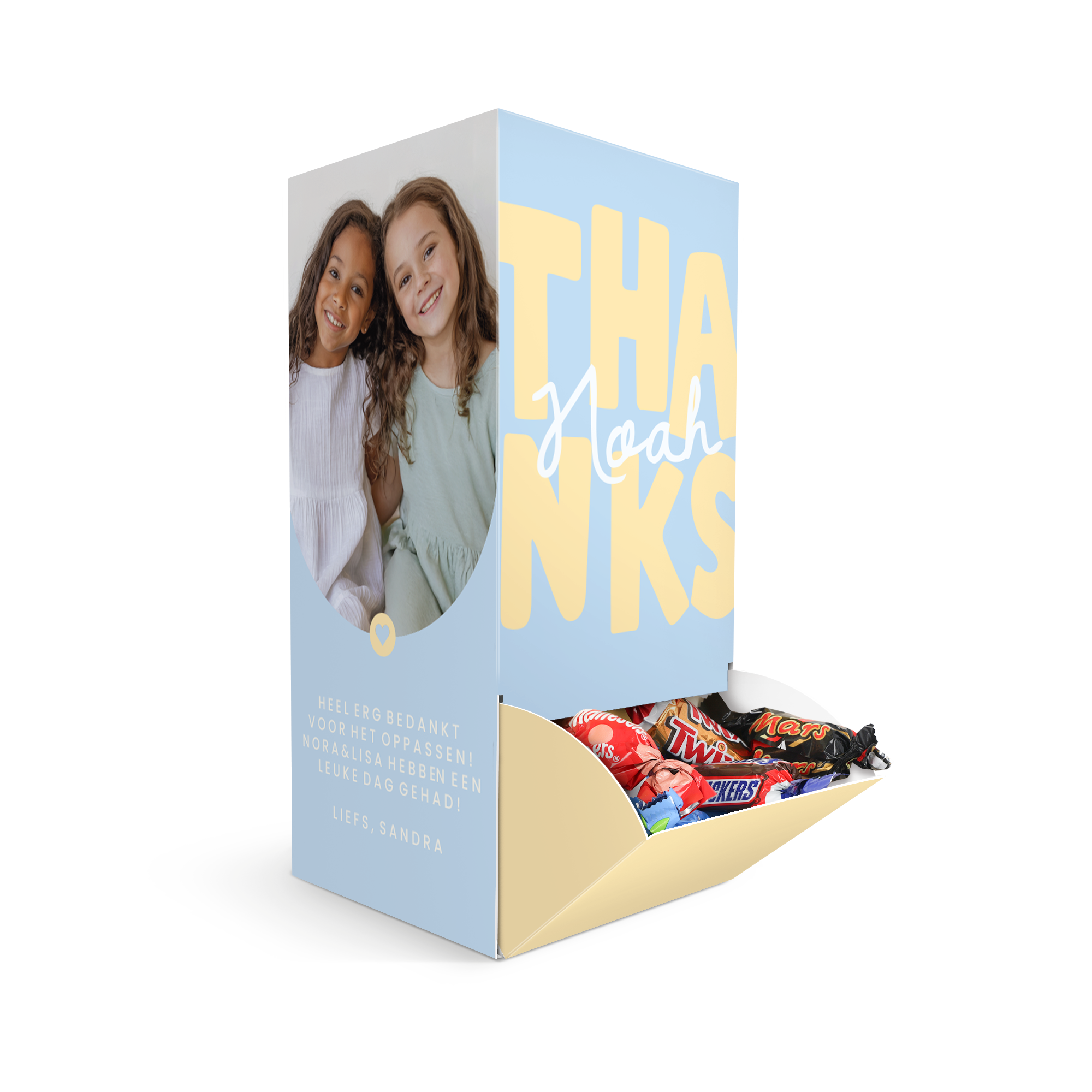 Dispenser met Milka Favourites bedrukken