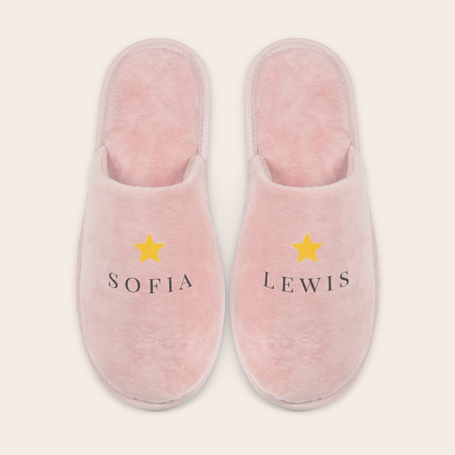 Pantufas personalizadas Pantufas personalizadas