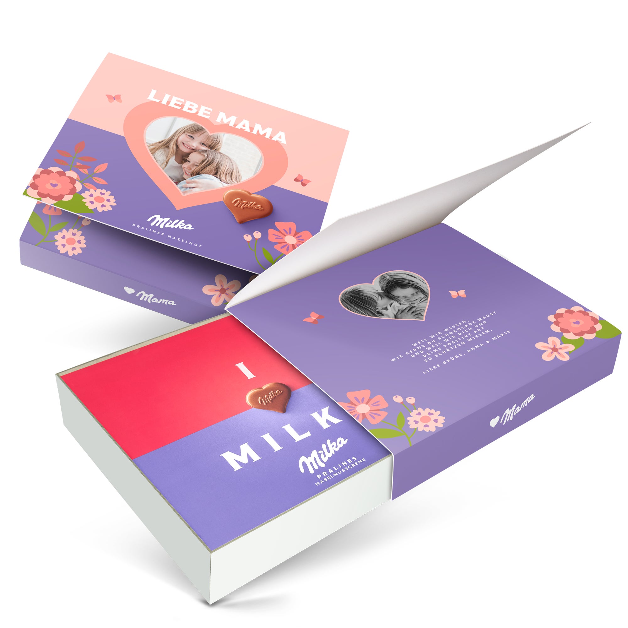 Milka personalisieren Liebe 220 Gramm  - Onlineshop YourSurprise