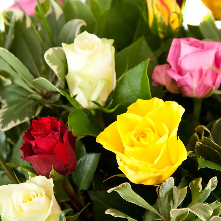 Bloemen - Boeket Rozen Divers Luxe