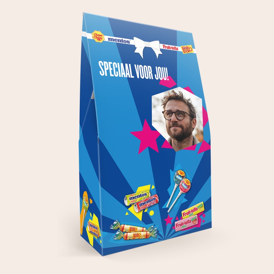 Fruit-tella snoepmix personaliseren Fruit-tella snoepmix personaliseren