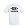 T-shirt sportiva da uomo - Bianco - S