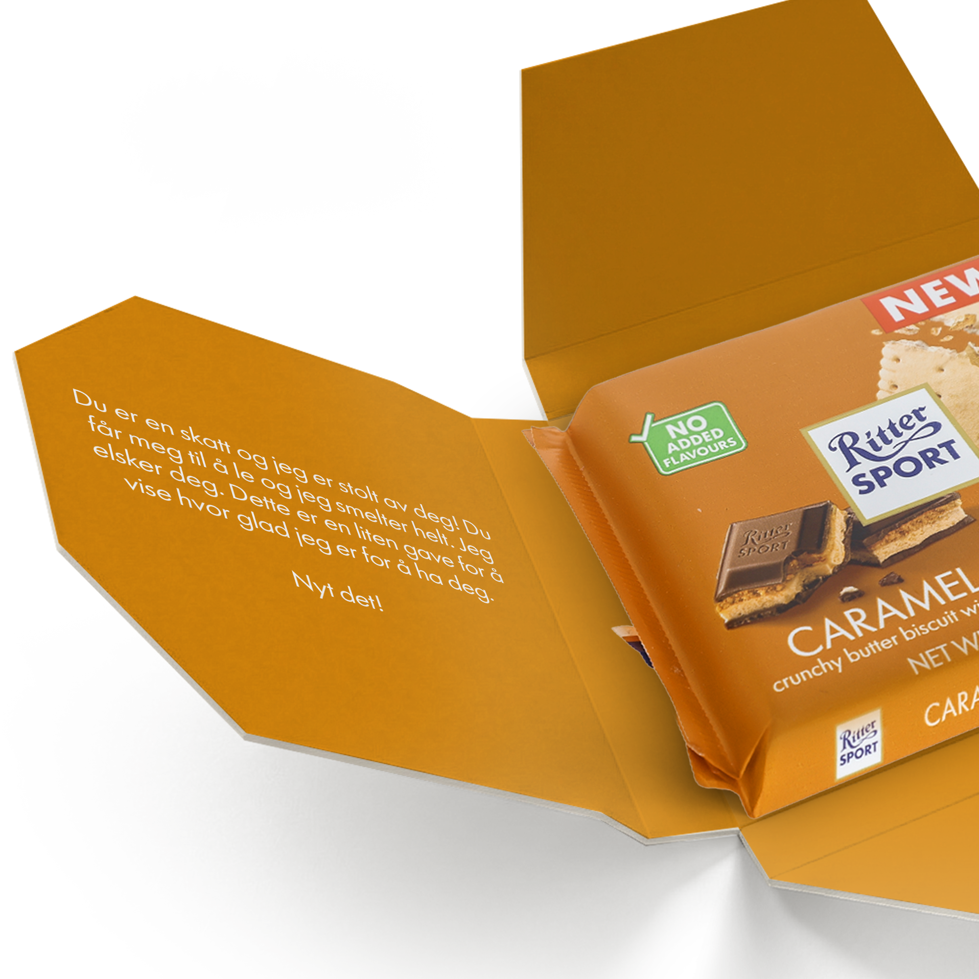 Personlig Ritter Sport sjokolade