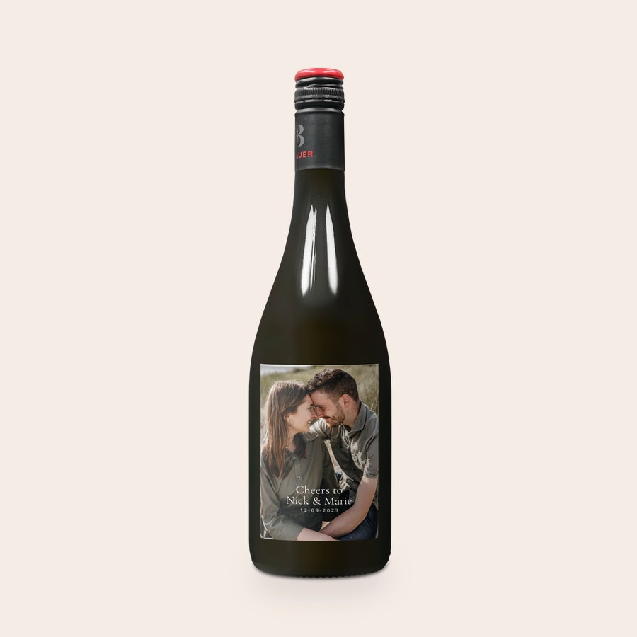 Vinho com etiqueta personalizada - Emil Bauer Spätburgunder - impresso  Vinho com etiqueta personalizada - Emil Bauer Spätburgunder - impresso
