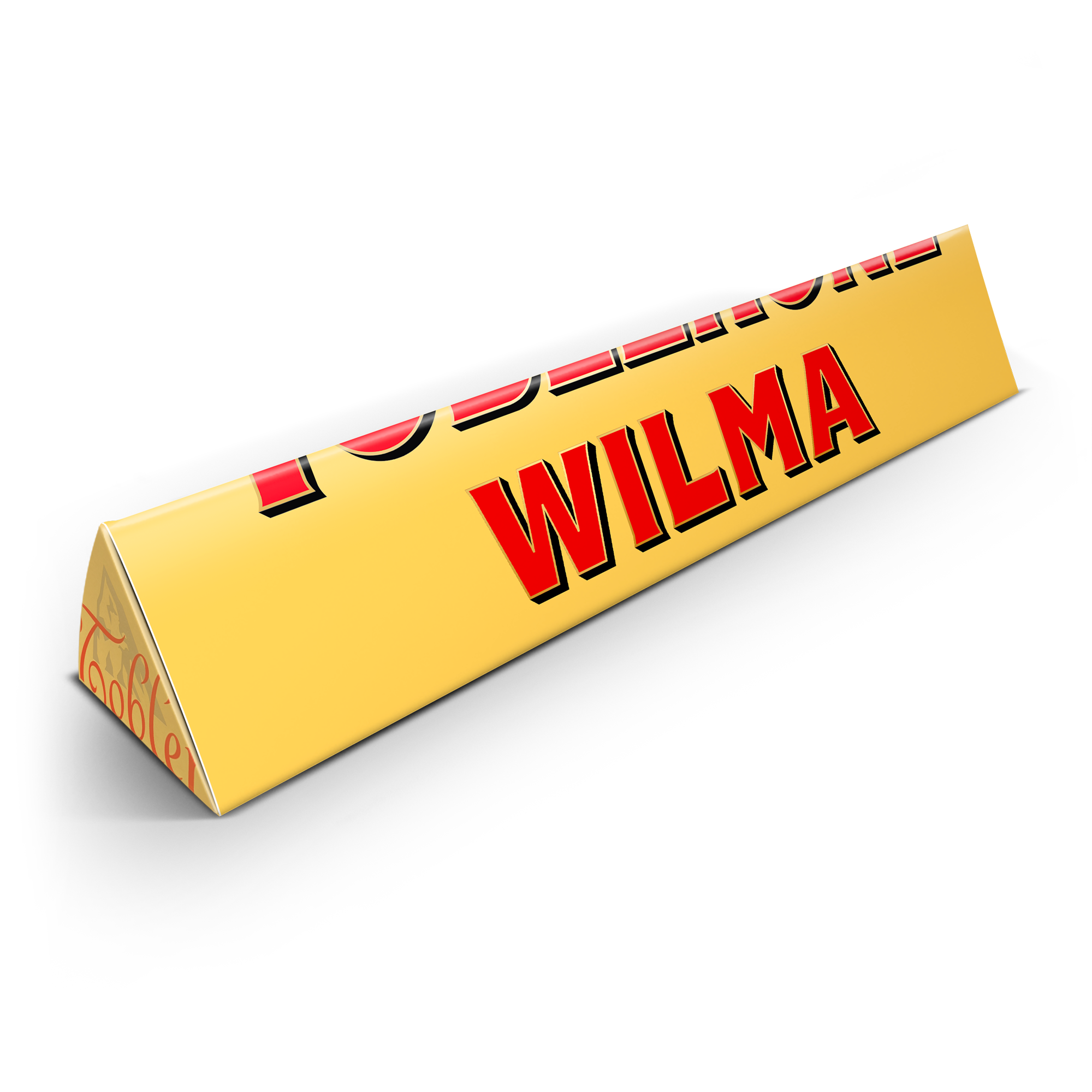 Toblerone med namn