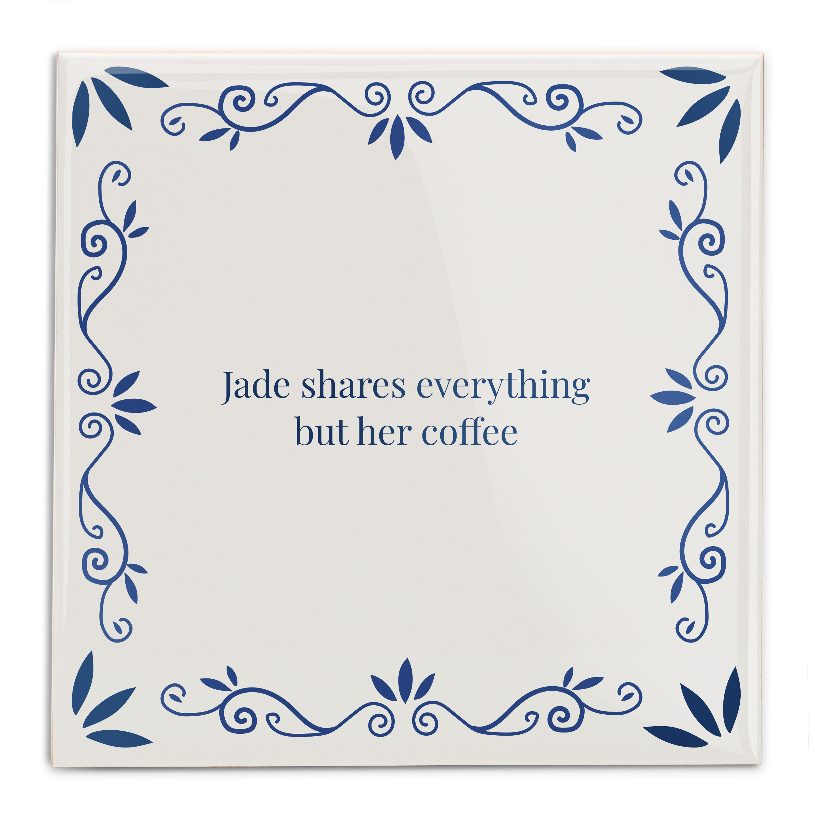 Personalised decorative tile YourSurprise