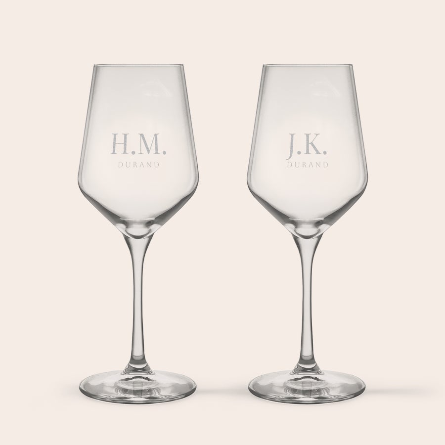 Verre à vin blanc personnalisé Verre à vin blanc personnalisé