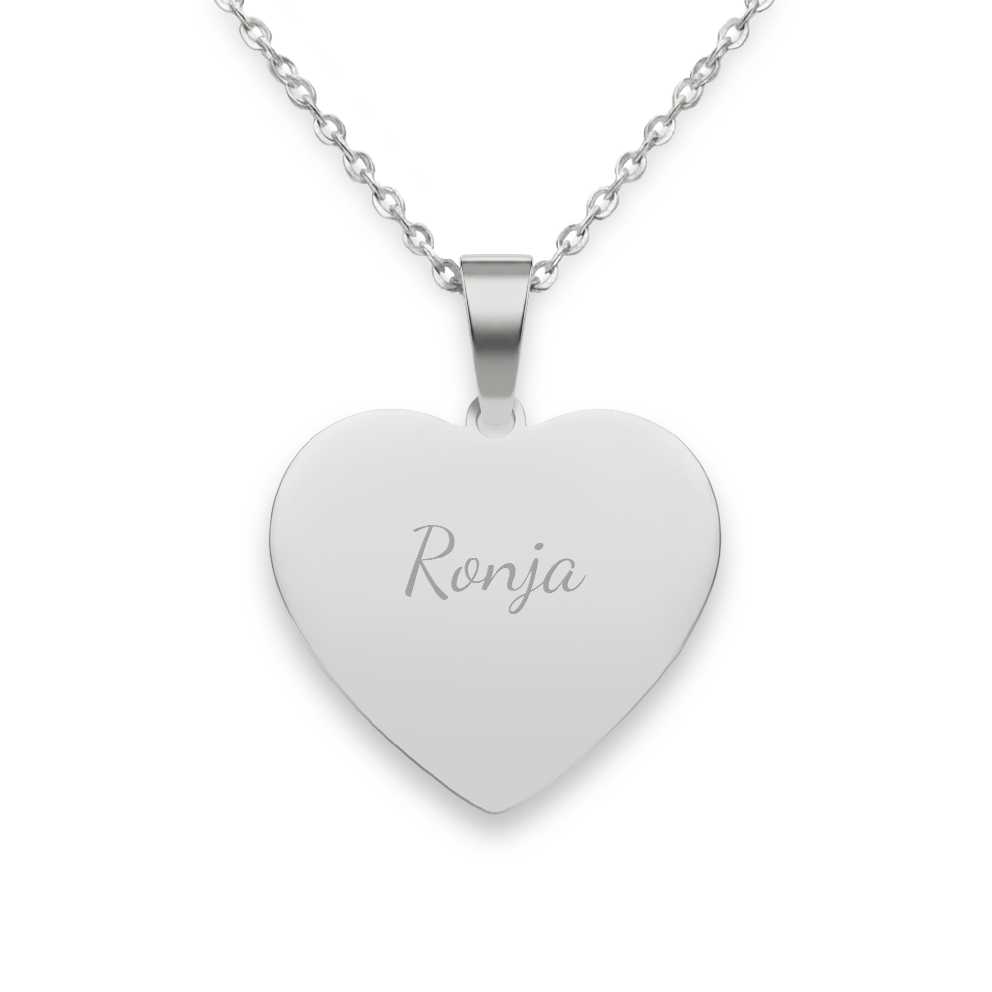 Herzanhänger mit Gravur