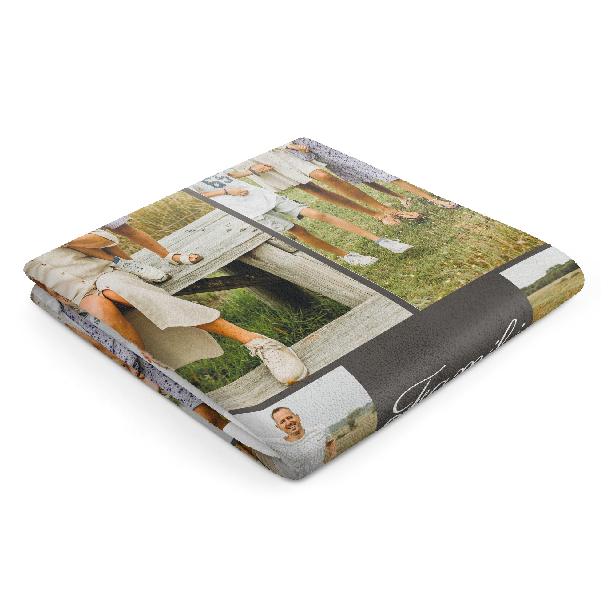 Handduk med heltryck