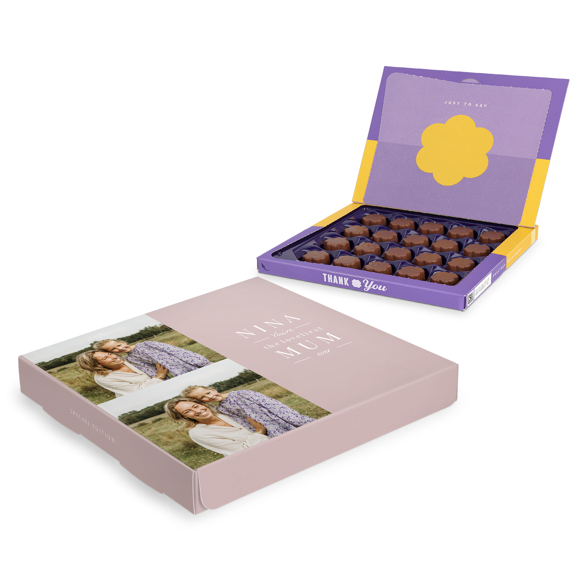 Personliga Milka presentförpackning  - Mors dag